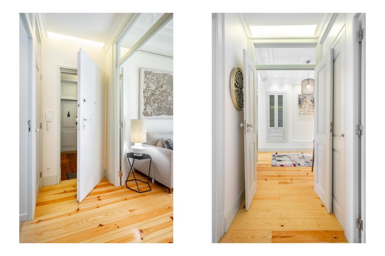 Whome Luxury Stay In Prime Location W/ Ac, Lift & Private Patio リスボン エクステリア 写真